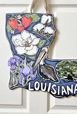 Home Malone Louisiana State Favorites Door Hanger
