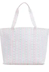 TRVL Jumbo Tote - Ribbon Floral Pink