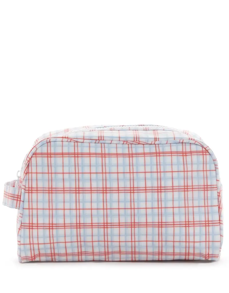 TRVL Stowaway Bag  - Classic Plaid Red
