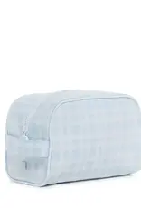 TRVL Stow It Dopp Bag  - Pimlico Plaid Blue