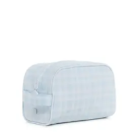 TRVL Stow It Dopp Bag  - Pimlico Plaid Blue