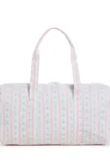 TRVL Weekender Duffel  - Ribbon Floral Pink