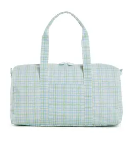 TRVL Weekender Duffel  - Classic Plaid Green