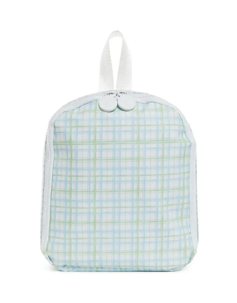TRVL Bring It Lunch Bag - Classic Plaid Green