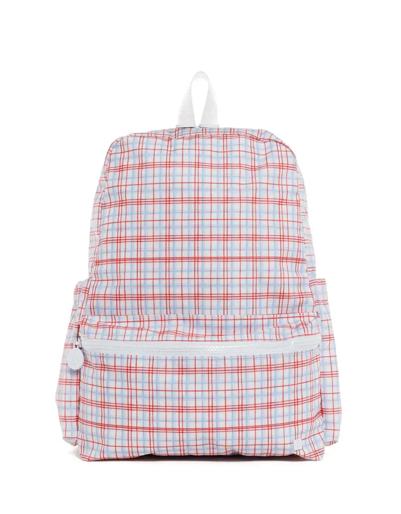 TRVL Backpacker - Classic Red Plaid