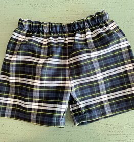 Elder Manufacturing Co Plaid Elastic Shorts