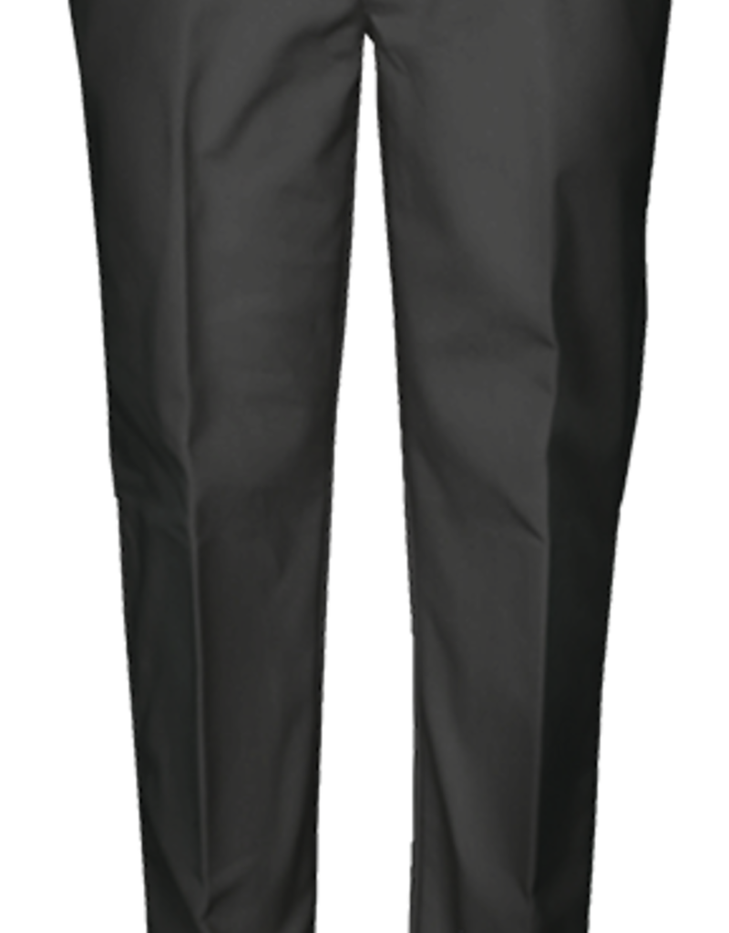 Elder Manufacturing Co Boys Flat Front Pants 8-16 Black