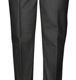 Elder Manufacturing Co Boys Flat Front Pants Husky 26-40 Black