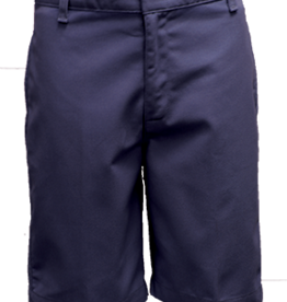 Mens Flat Front Shorts 30-38 Navy