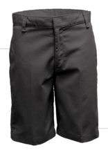 Elder Manufacturing Co Boys Flat Front Shorts 8-16 Black