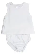 Love That Cotton White Vintage Bloomer Set
