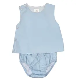 Love That Cotton Blue Vintage Bloomer Set