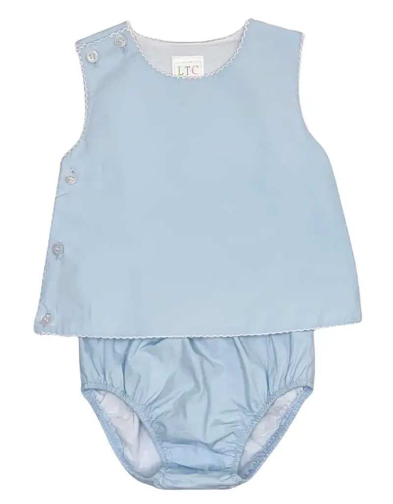 Love That Cotton Blue Vintage Bloomer Set