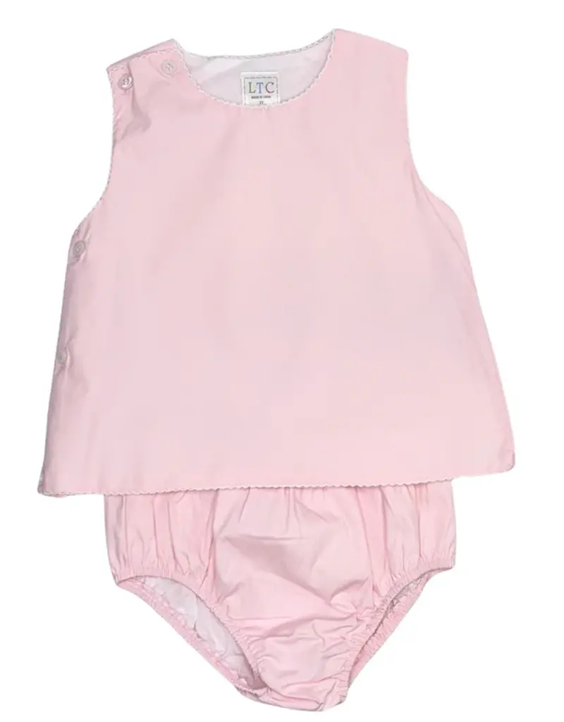 Love That Cotton Pink Vintage Bloomer Set