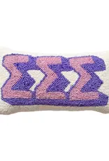 Duo Threads Sorority Hook Pillow