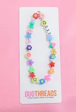 Duo Threads Beaded Sorority Phone Charm