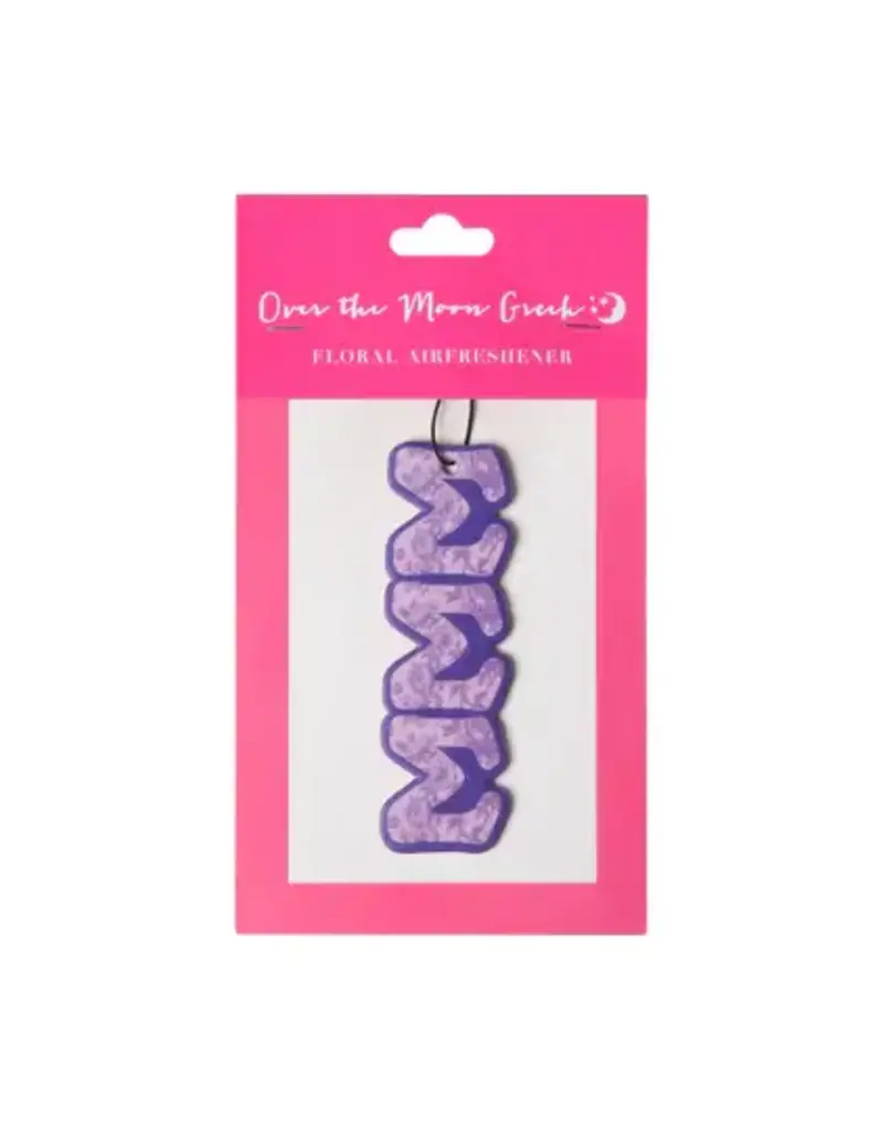 Over the Moon Sorority Floral Air Freshener