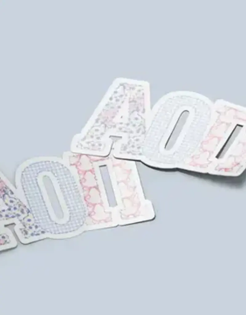 Aspen and Lark AOΠ Sticker - Large Patchwork