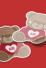 Aspen and Lark AOΠ Sticker - Teddy Bear