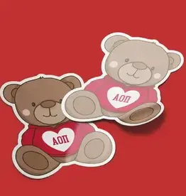 Aspen and Lark AOΠ Sticker - Teddy Bear
