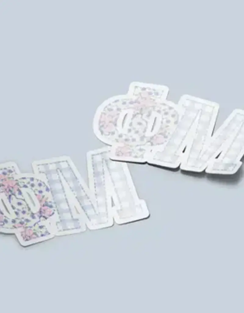Aspen and Lark ΦM Sticker - Large Patchwork
