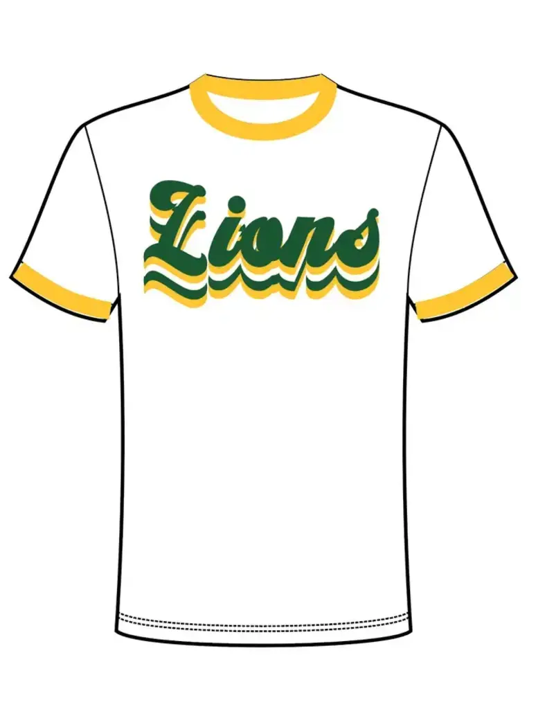 Sparkle City Retro Sparkle Lions Tee