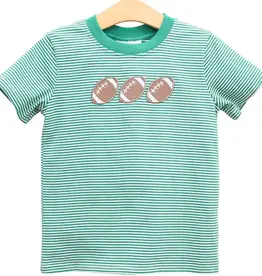Smock Candy Green Football Trio Shirt