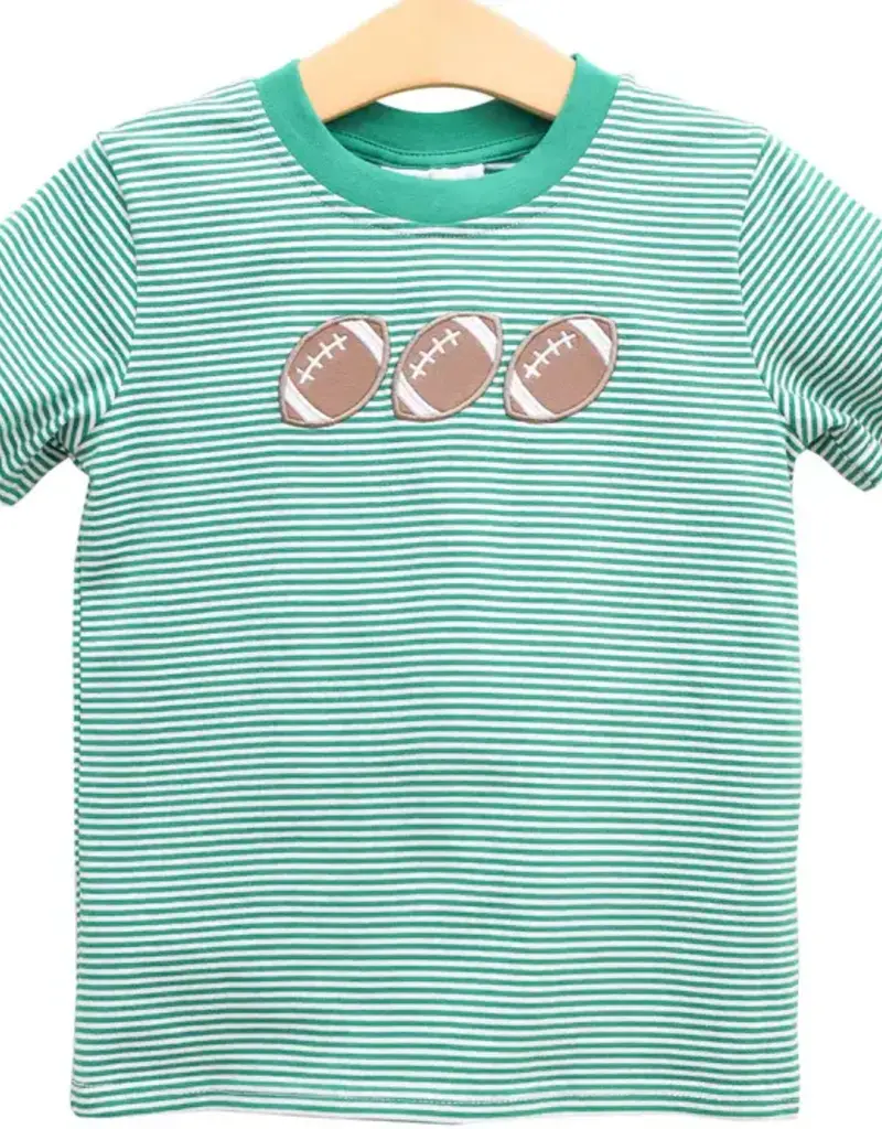 Smock Candy Green Football Trio Shirt