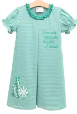 Smock Candy Stand Up & Holler Dress - Green