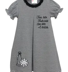 Smock Candy Stand Up & Holler Dress - Black