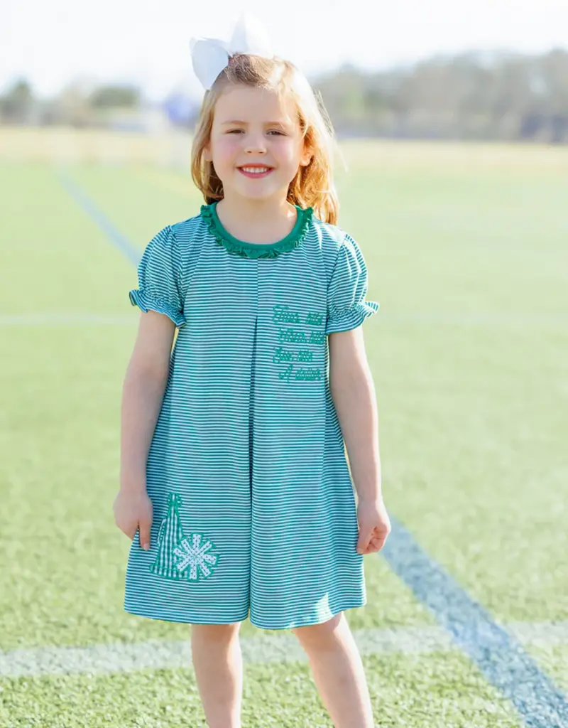 Smock Candy Stand Up & Holler Dress - Green