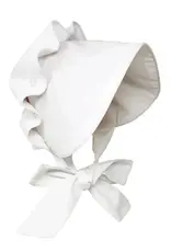 Caron Elizabeth Kids White Bonnet