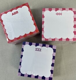 Duo Threads Sorority Scallop Note Cube