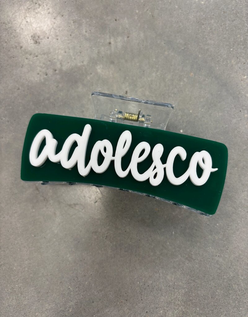 The Old School 4" Custom Claw Clip Adolesco