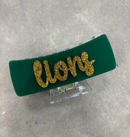 The Old School 4" Custom Claw Clip SLU Lions