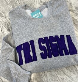 The Old School Sorority Raggy Crew - Tri Sigma