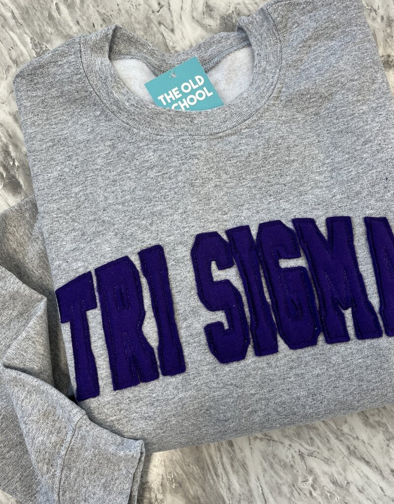 The Old School Sorority Raggy Crew - Tri Sigma
