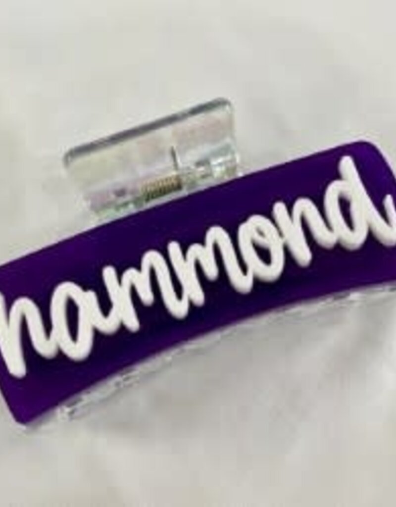 The Old School 3" Custom Claw Clip Hammond