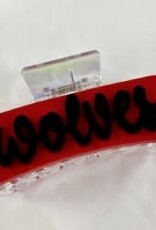 The Old School 3" Custom Claw Clip Wolves