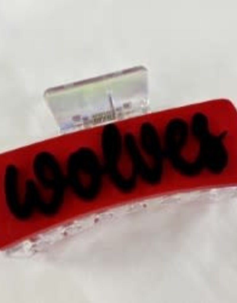 The Old School 3" Custom Claw Clip Wolves