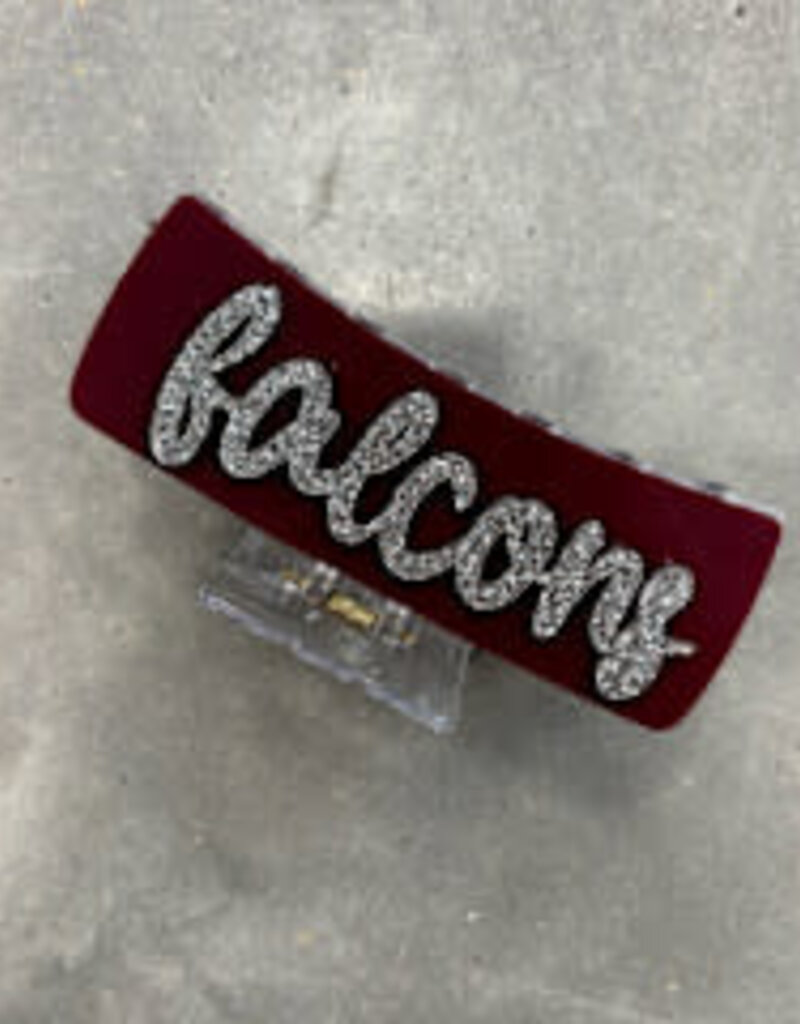 The Old School 3" Custom Claw Clip Falcons