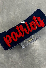 The Old School 3" Custom Claw Clip Patriots