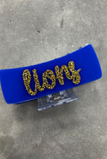 The Old School 3" Custom Claw Clip CCS Lions