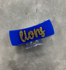 The Old School 3" Custom Claw Clip CCS Lions