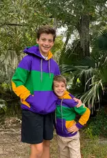 Mardi Gras Creations Rugby Mardi Gras Hoodie