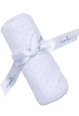 Magnolia Baby Gingham Dots Blanket - Blue