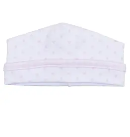Magnolia Baby Gingham Dots Hat - Pink
