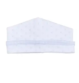 Magnolia Baby Gingham Dots Hat - Blue