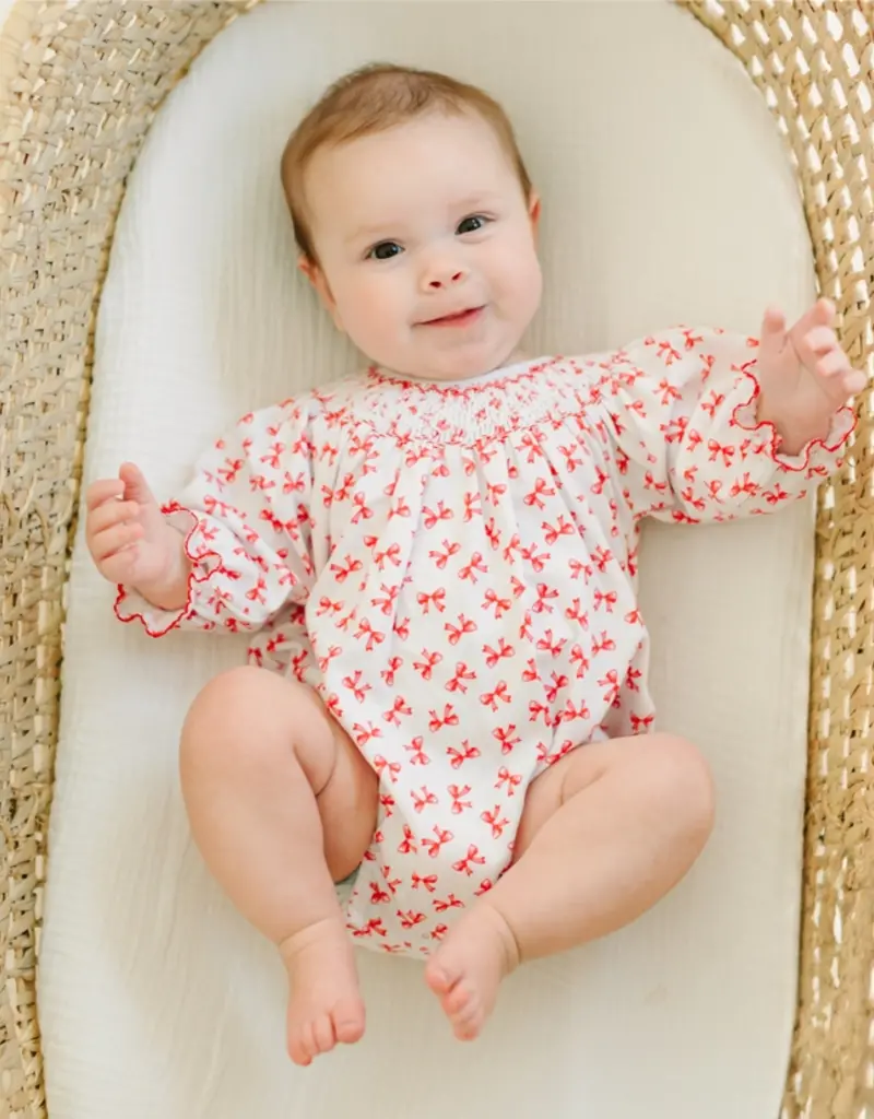 Magnolia Baby Scarlett Bows Bishop Bubble