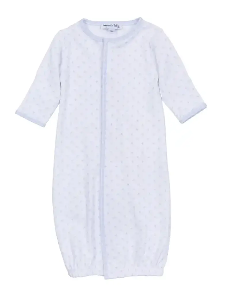 Magnolia Baby Gingham Dots Converter - Blue